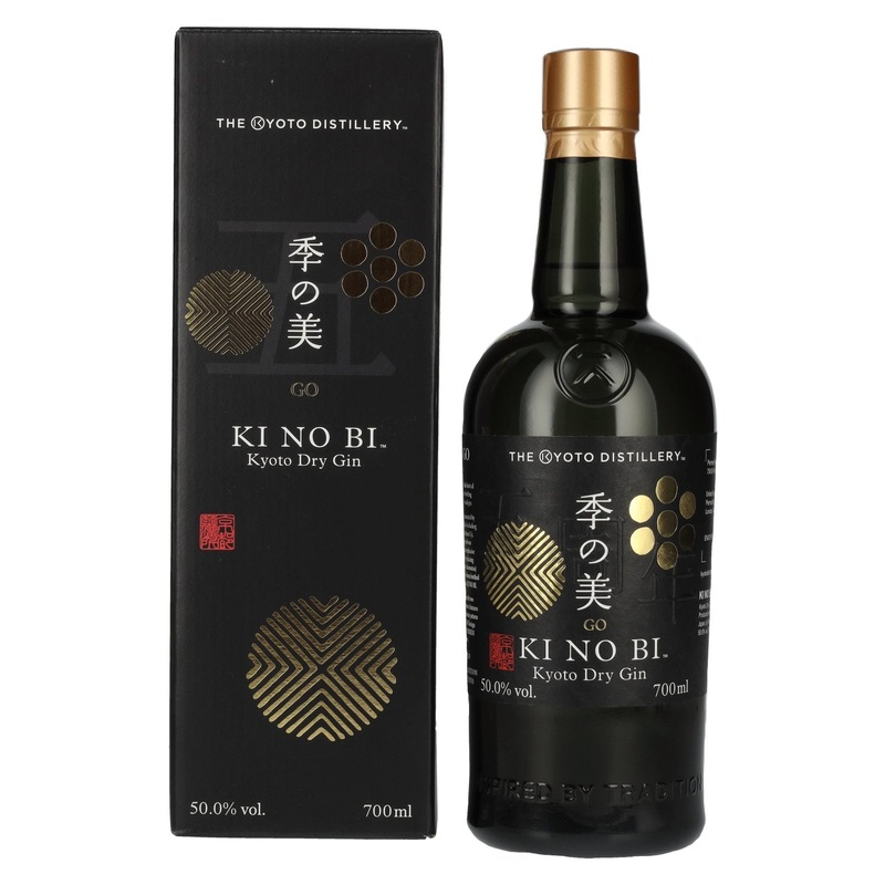 KI NO BI GO 5th Anniversary Kyoto Dry Gin 50% Vol. 0,7l