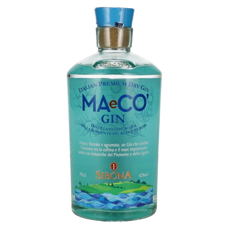 Sibona MAeCO Italian Premium Dry Gin 42% Vol. 0,7l