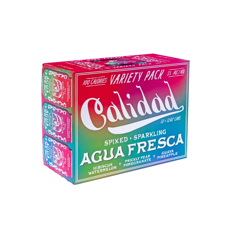 CALIDAD Hard Agua Fresca 12pk