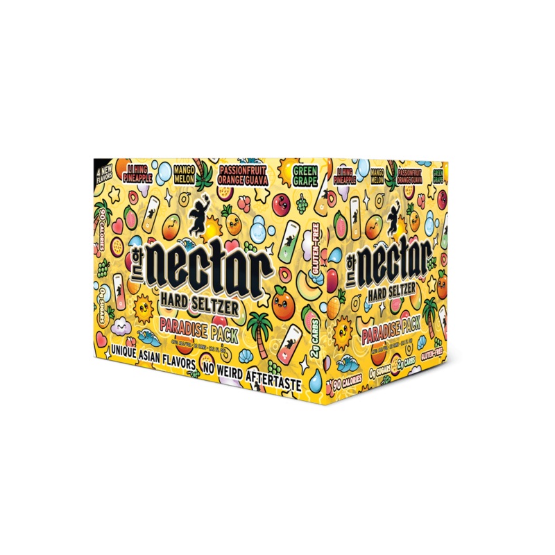 NECTAR Hard Seltzer Paradise Variety 12 Pack