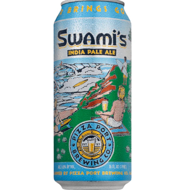 Pizza Port Swami's IPA Single 16oz can