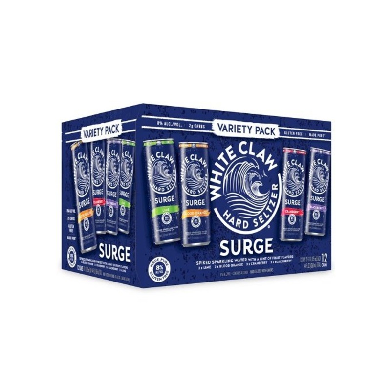 WHITE CLAW Surge Variety Pack 12pk