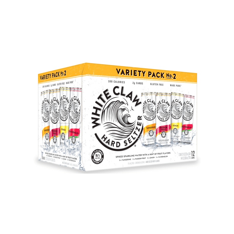 WHITE CLAW Variety Pack NO.2 12pk