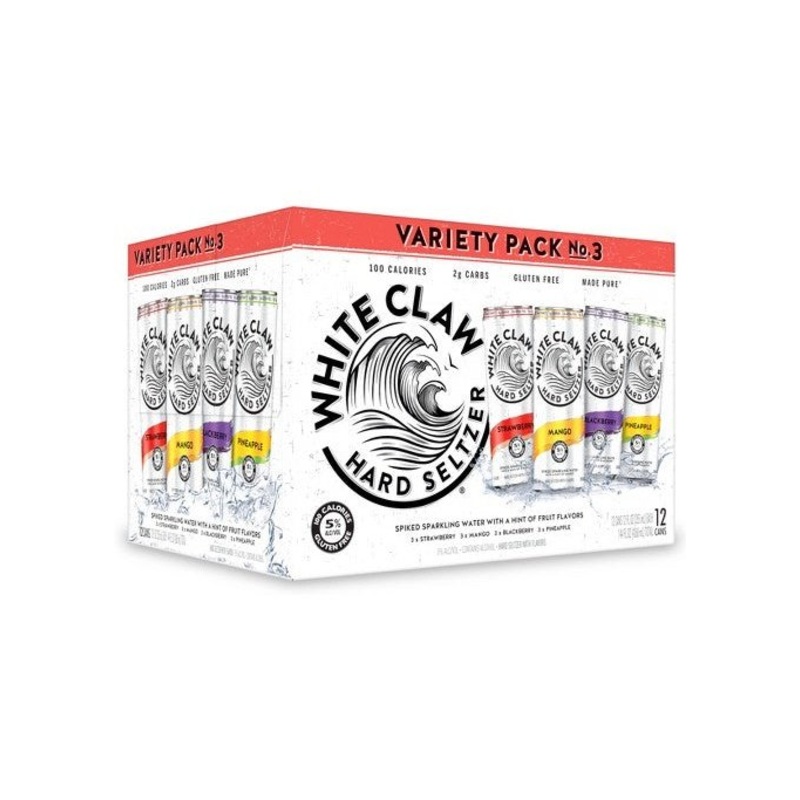 WHITE CLAW Variety Pack NO.3 12pk