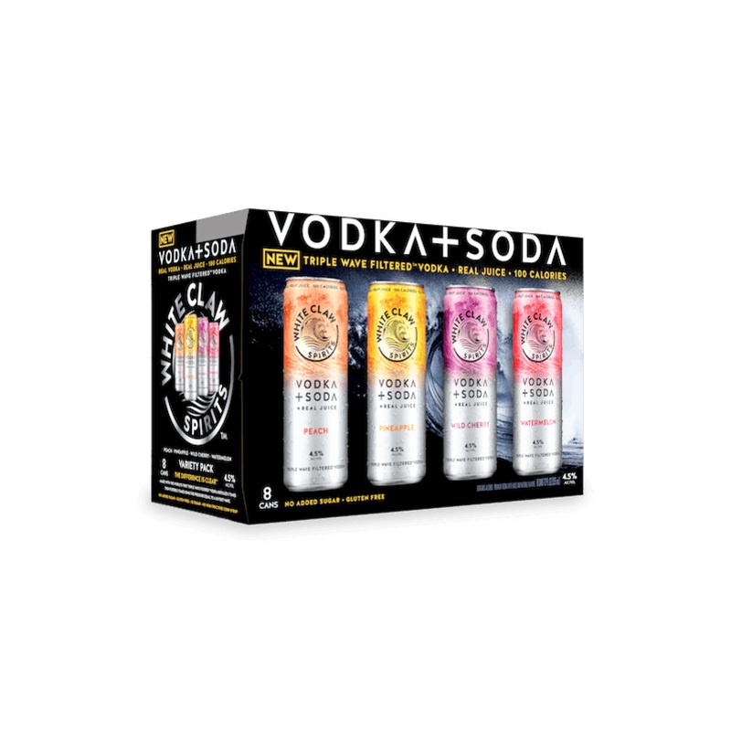 WHITE CLAW Vodka & Soda Variety Pack 12pk