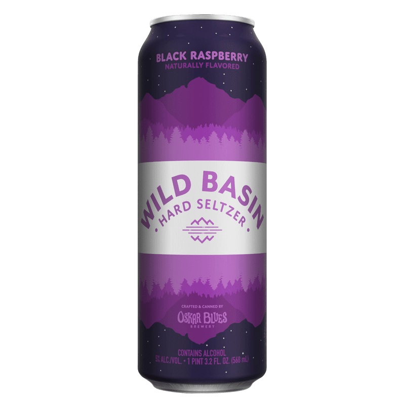 WILD BASIN Hard Seltzer Black Raspberry