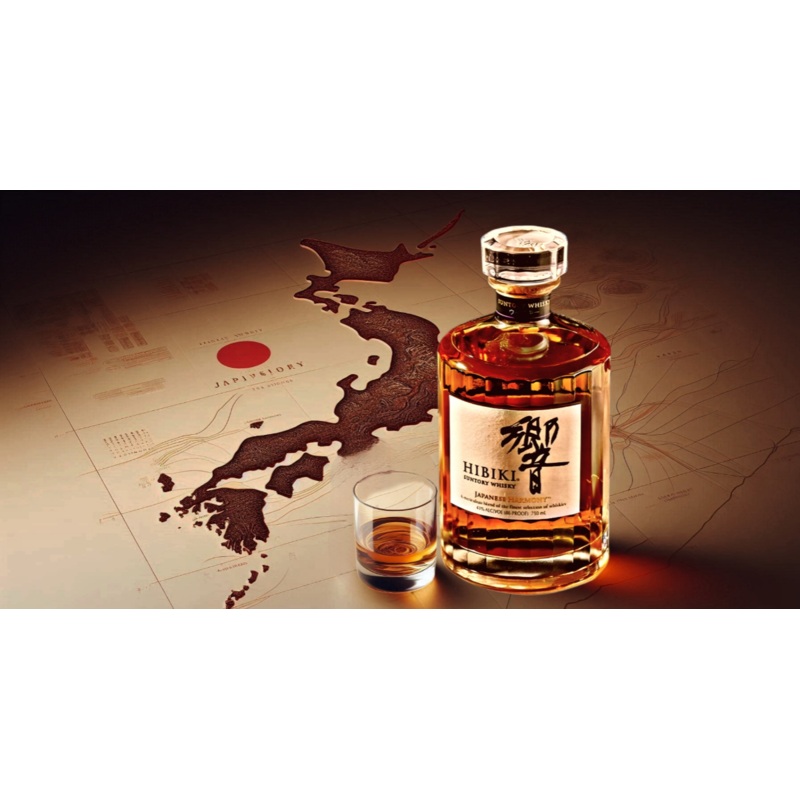 Suntory Hibiki Japanese Harmony Blended Whisky 750ml