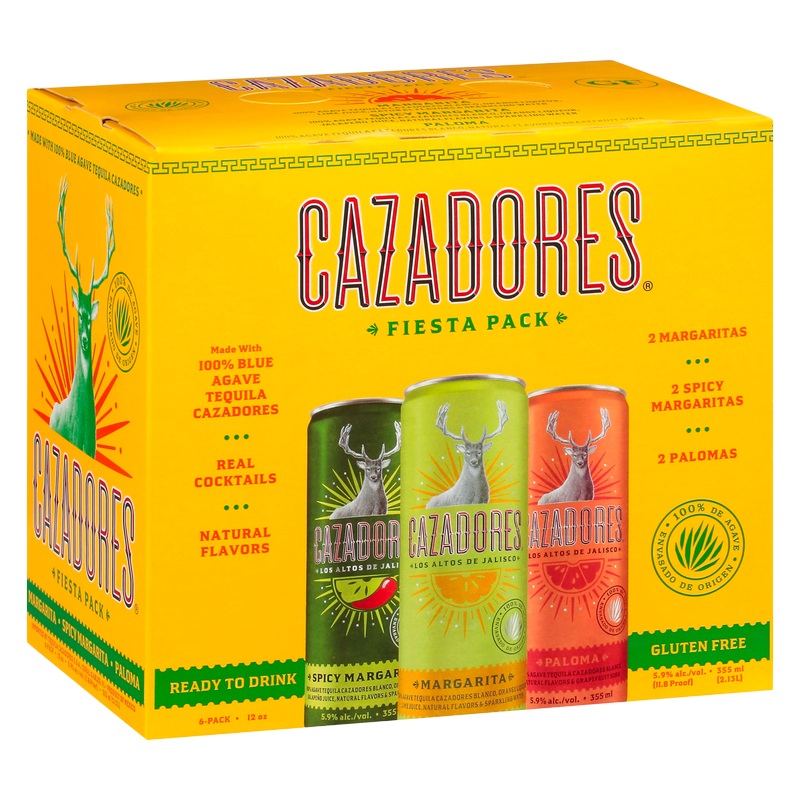 Cazadores Fiesta Pack 6 pk