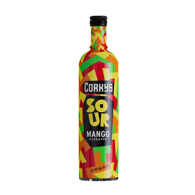 Corky's Sour Mango Schnapps, 70 cl
