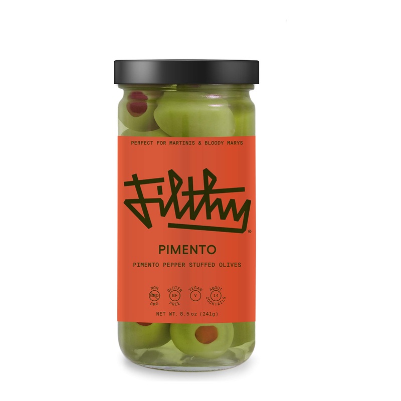 Filthy Pimento Olives Garnish