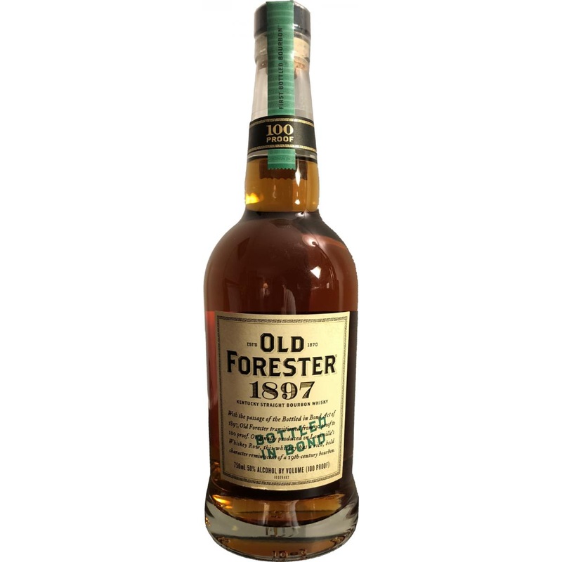 Old Forester 1897 Whiskey Bottles in Bond