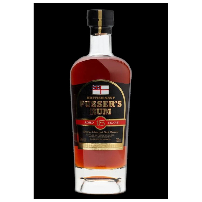 British Navy Pussers Rum 15 Year