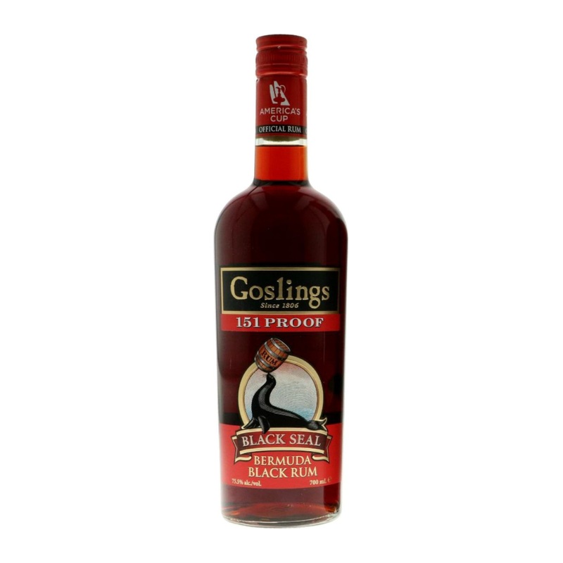 Goslings Black Seal Rum 151 Proof