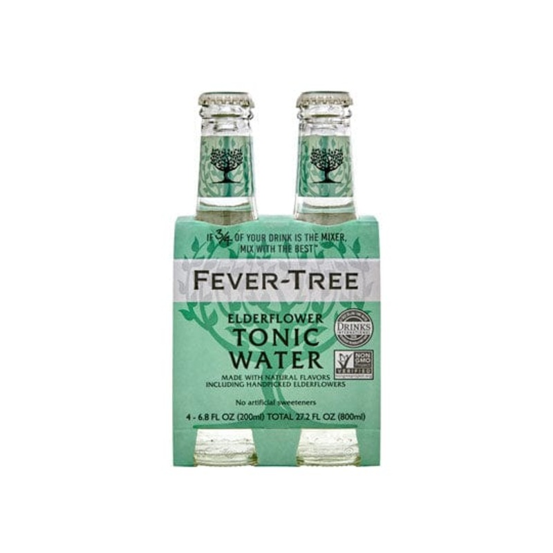 FEVER TREE ELDERFLOWER TONIC 4PK