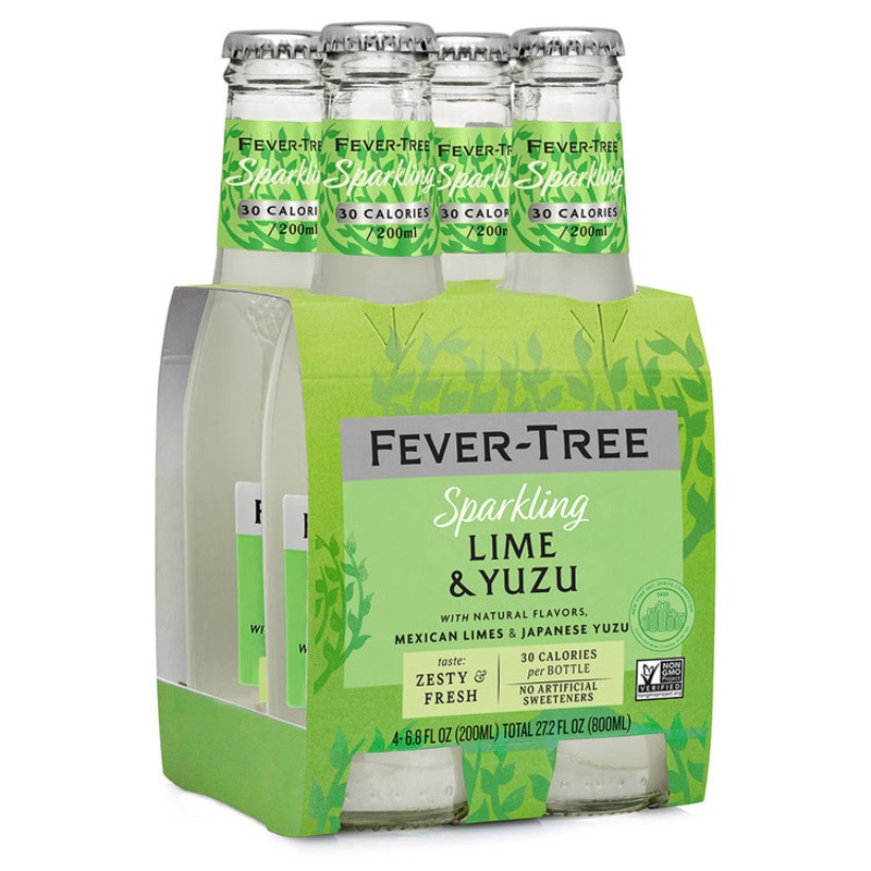 FEVER TREE SPARKLING LIME&YUZU 4PK