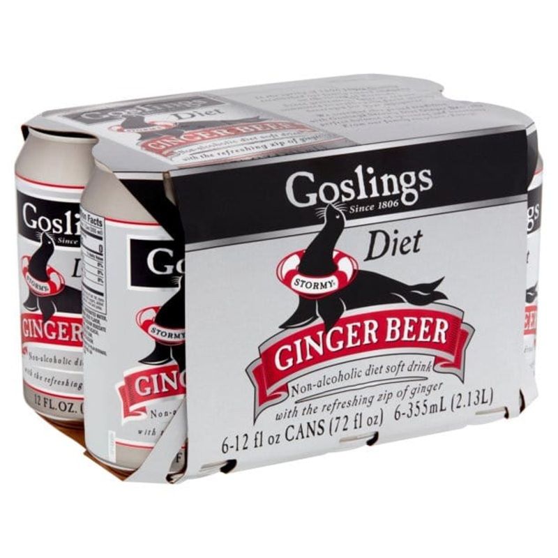 GOSLINGS DIET GINGER BEER 6PK