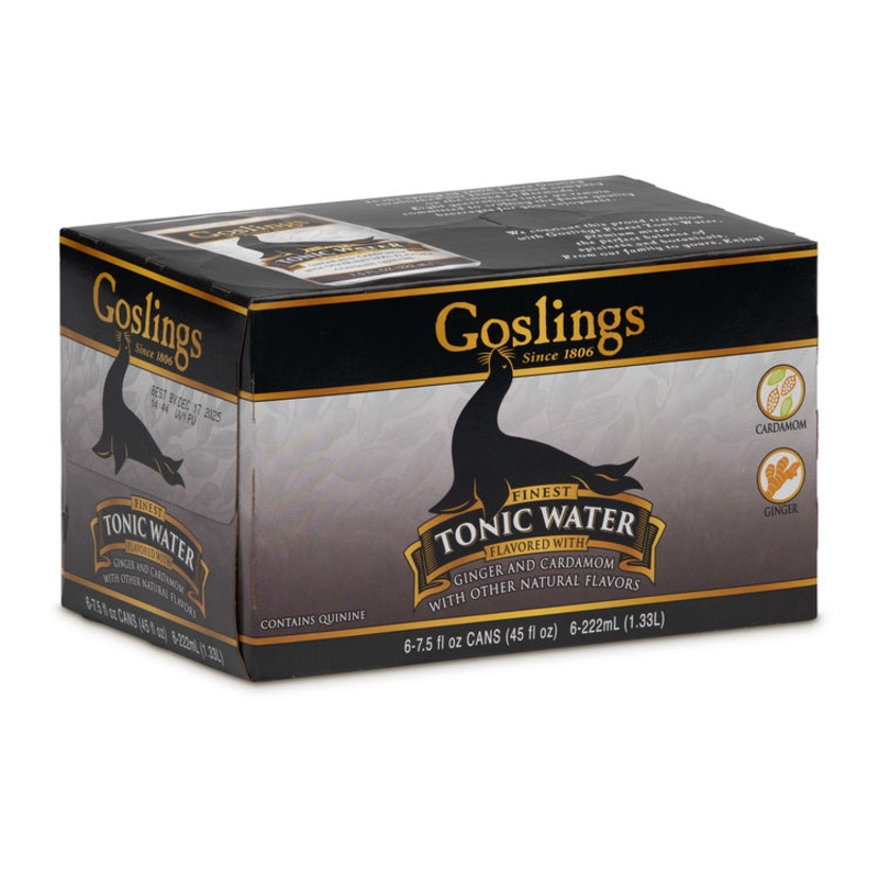 GOSLINGS TONIC WATER GING CRD CN6P