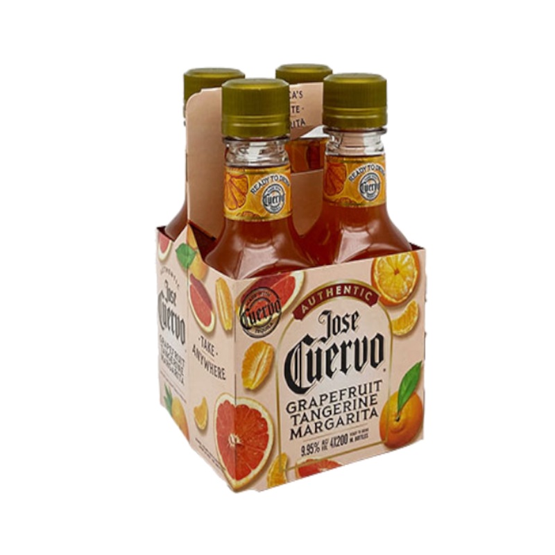 Jose Cuervo Grapefruit Tangerine 200ml 4-Pack