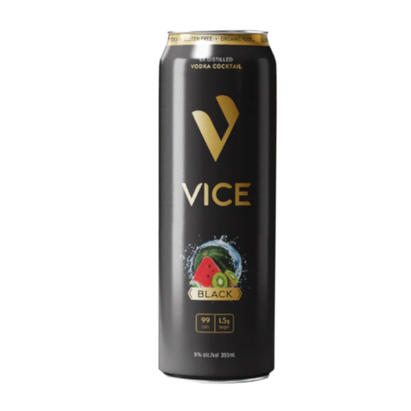 Vice Black 355ml 6-Pack Can