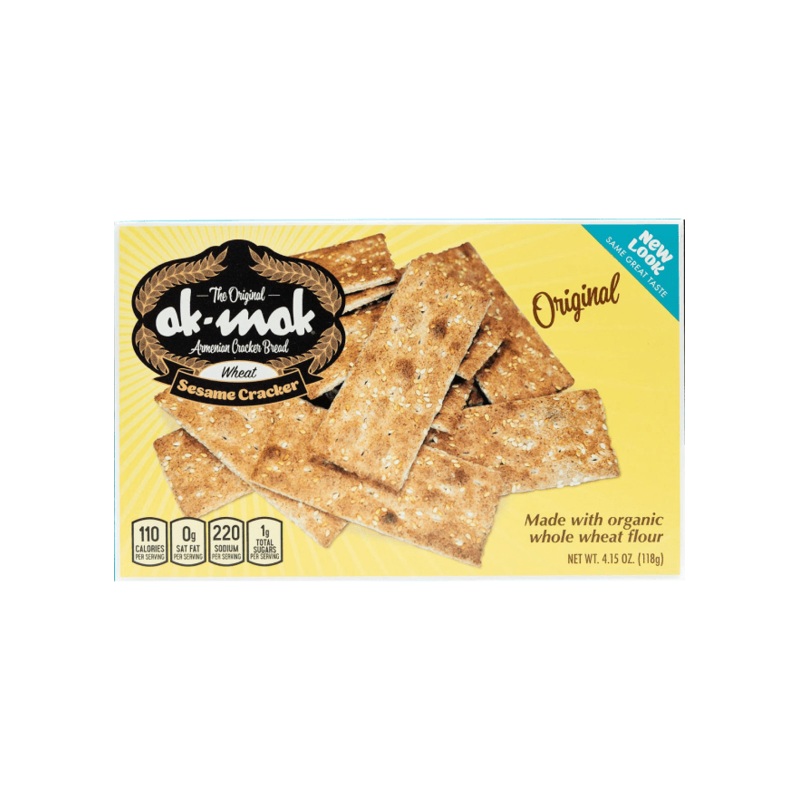 AK MAK Whole Wheat Sesame Crackers
