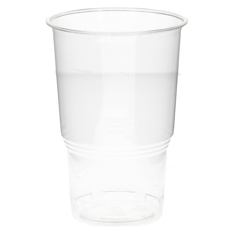 Becher PLA Kaltgetraenke pure glasklar 70x0,25l