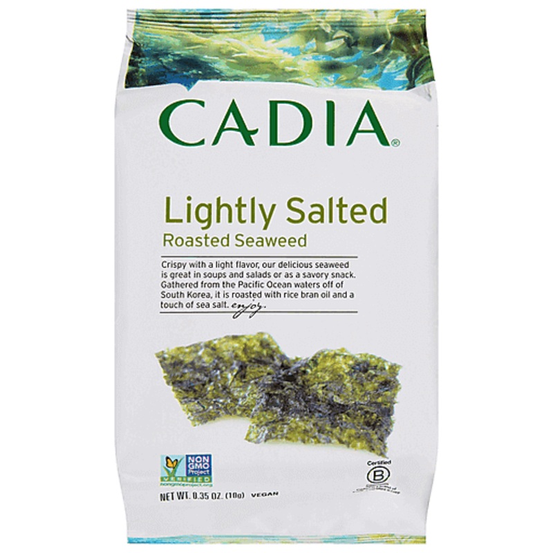 CADIA Organic Roasted Seweed Lightly Salted