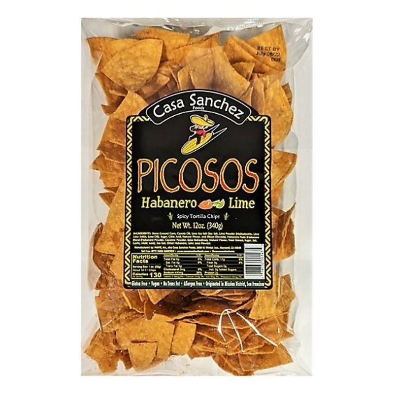 CASA SANCHEZ Habanero Lime Spicy Tortilla Chips