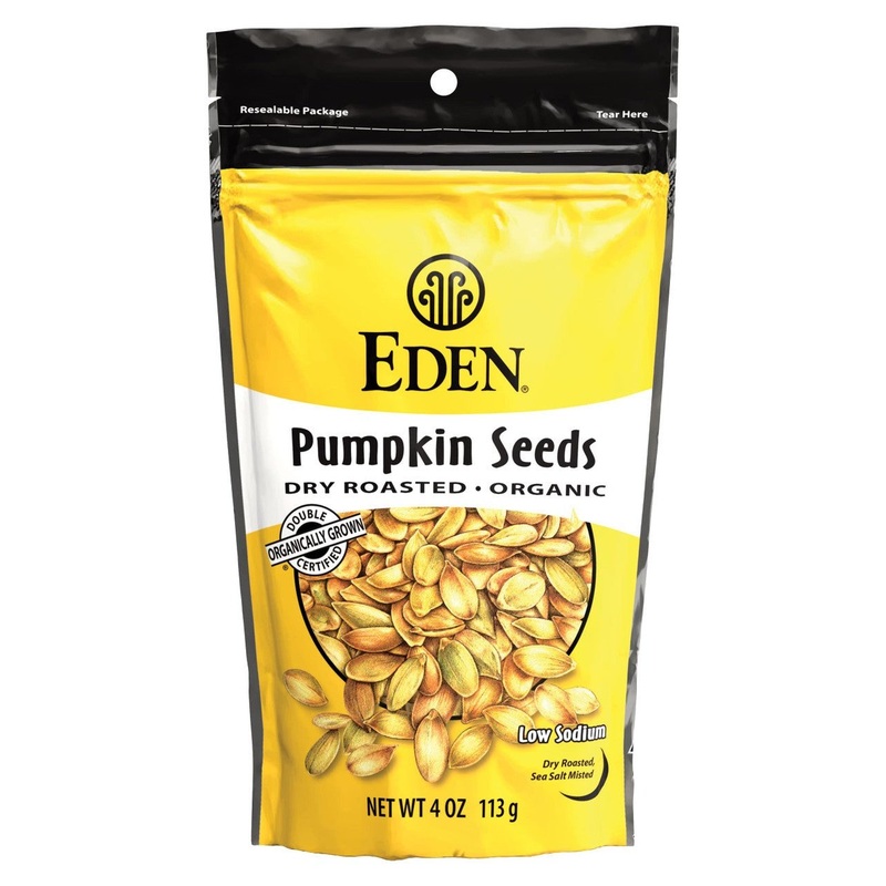 EDEN FOODS Organic Pumpkin Seeds Pocket Snack 4oz