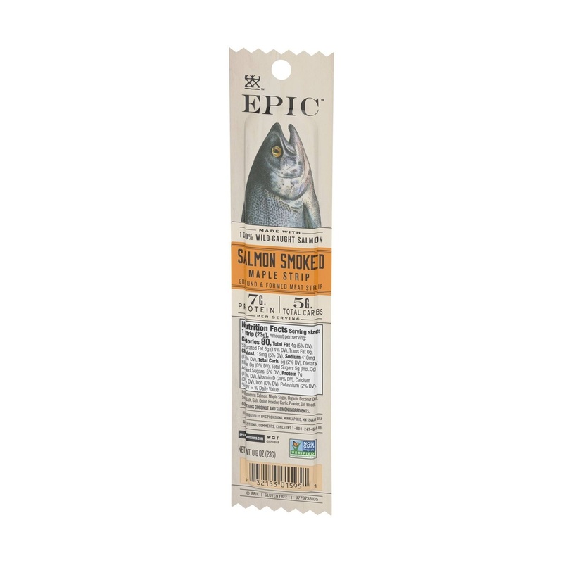 EPIC Smoked Salmon Snack Strip