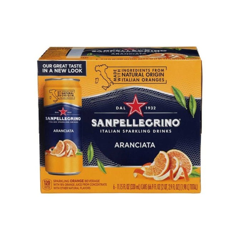 SAN PELLEGRINO Aranciata 6pk