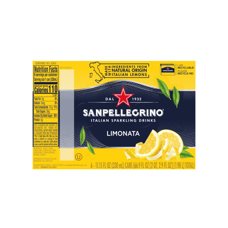 SAN PELLEGRINO Limonata 6pk