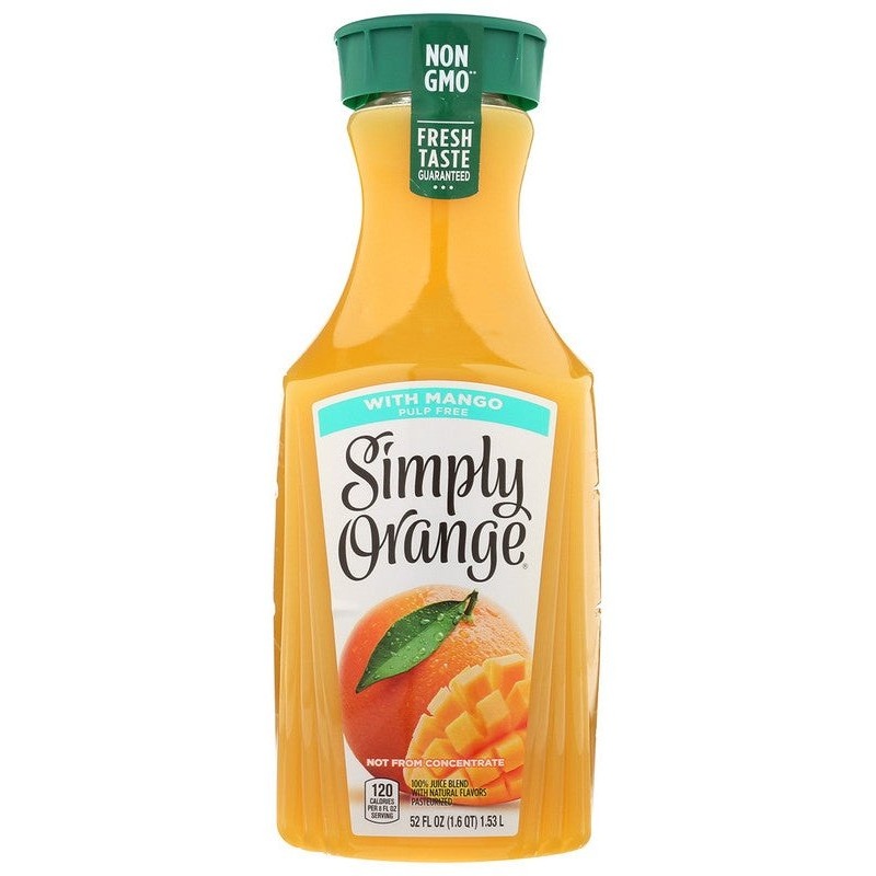 SIMPLY Orange Mango 52oz
