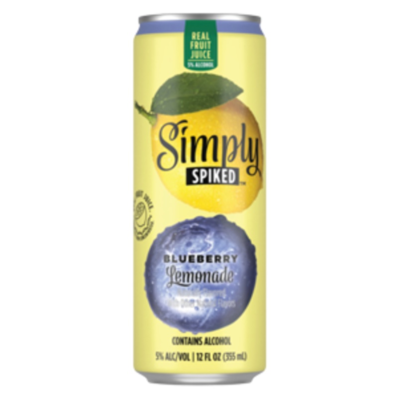 Simply Spiked Blueberry Lemonade