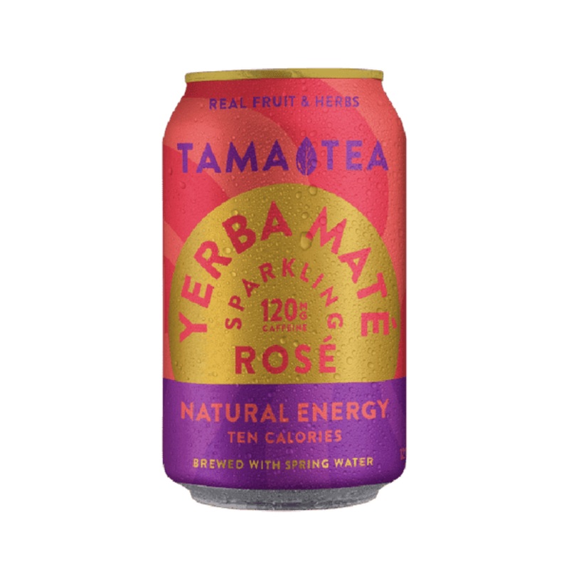 TAMA TEA Sparkling Ros Yerba Mat