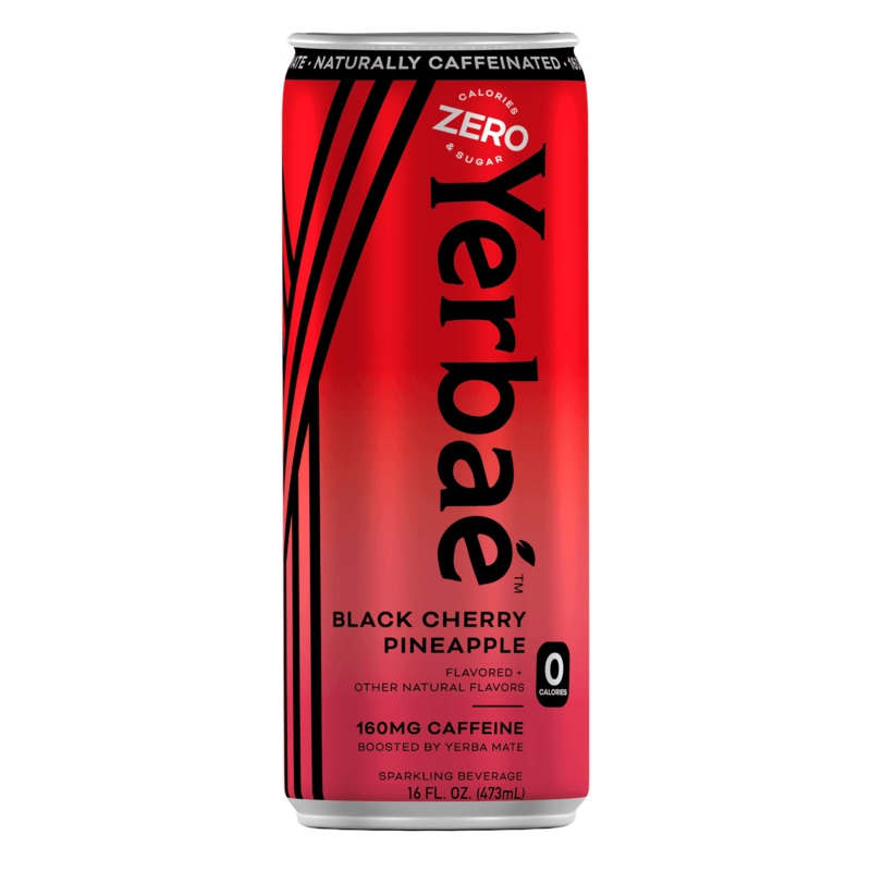 YERBAE Black Cherry Pineapple Sparkling Water