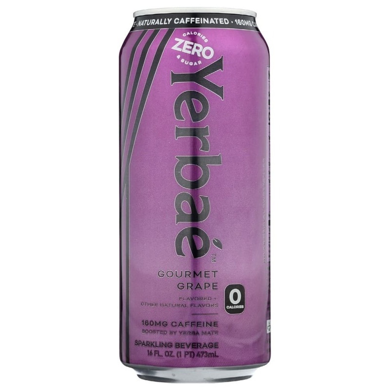 YERBAE Gourmet Grape Sparkling Water