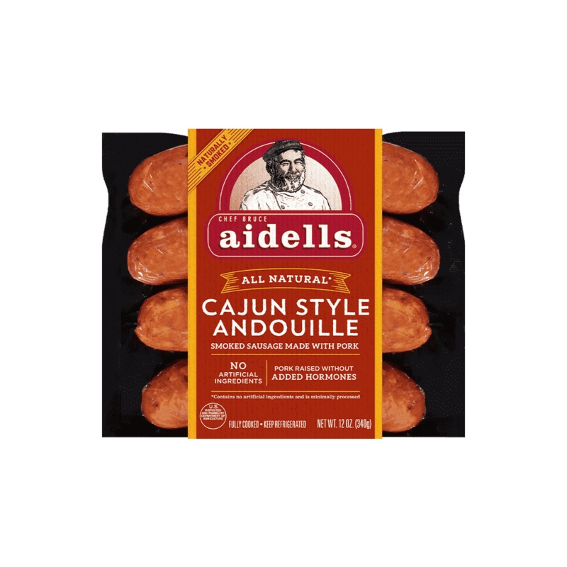 AIDELLS Cajun Style Andouille Pork Smoked Sausage