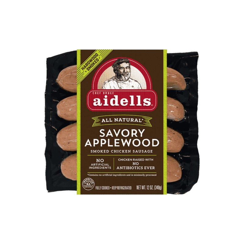 AIDELLS Chicken & Apple Smoked Sausage