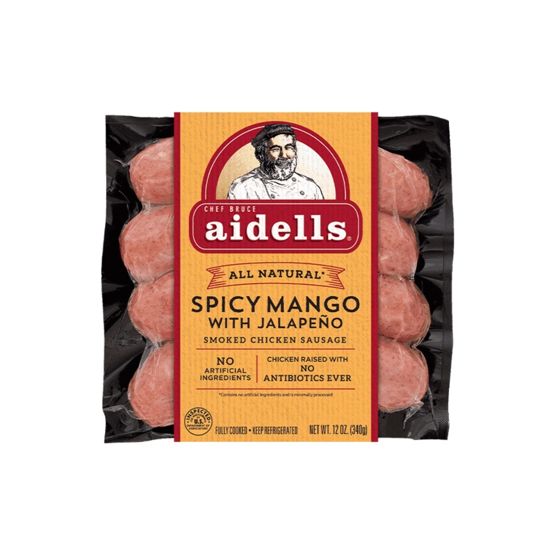 AIDELLS Spicy Mango With Jalapeo Smoked Chicken