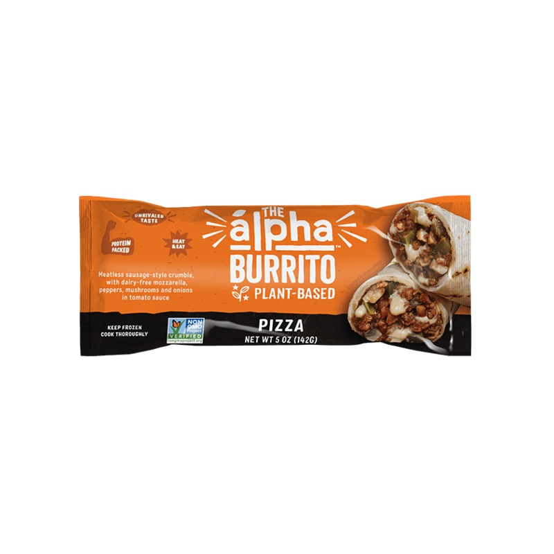 ALPHA FOODS Vegan Pizza Burrito