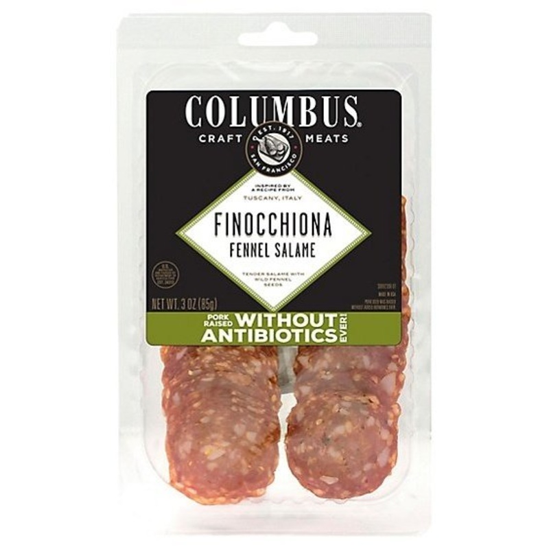 COLUMBUS Sliced Finocchiona Salami