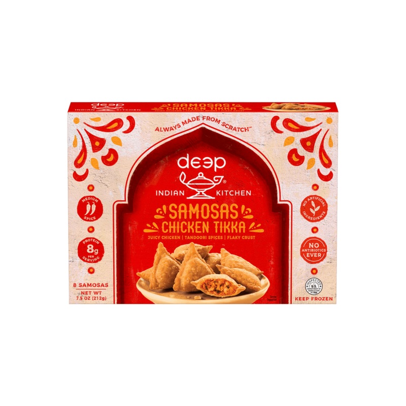 DEEP INDIAN KITCHEN Chicken Tikka Masala Samosa