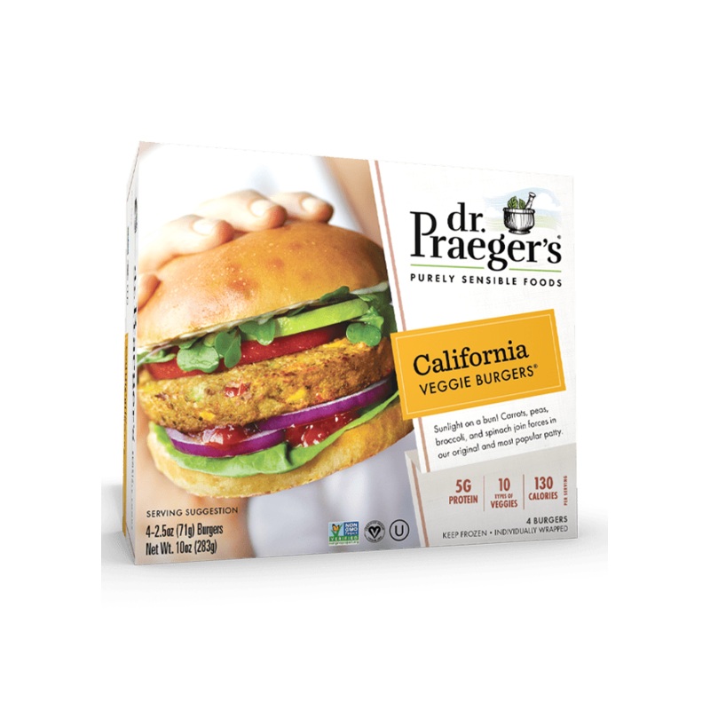 DR. PRAEGER California Vegan Burger