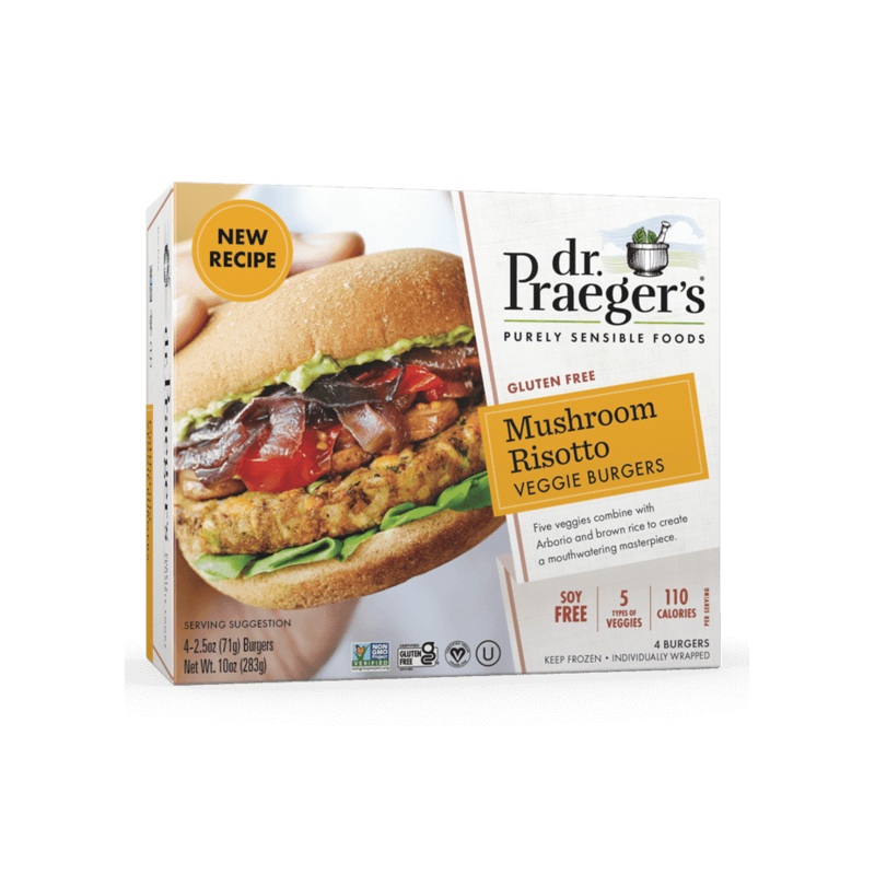 DR. PRAEGER Vegan Mushroom Risotto Burger