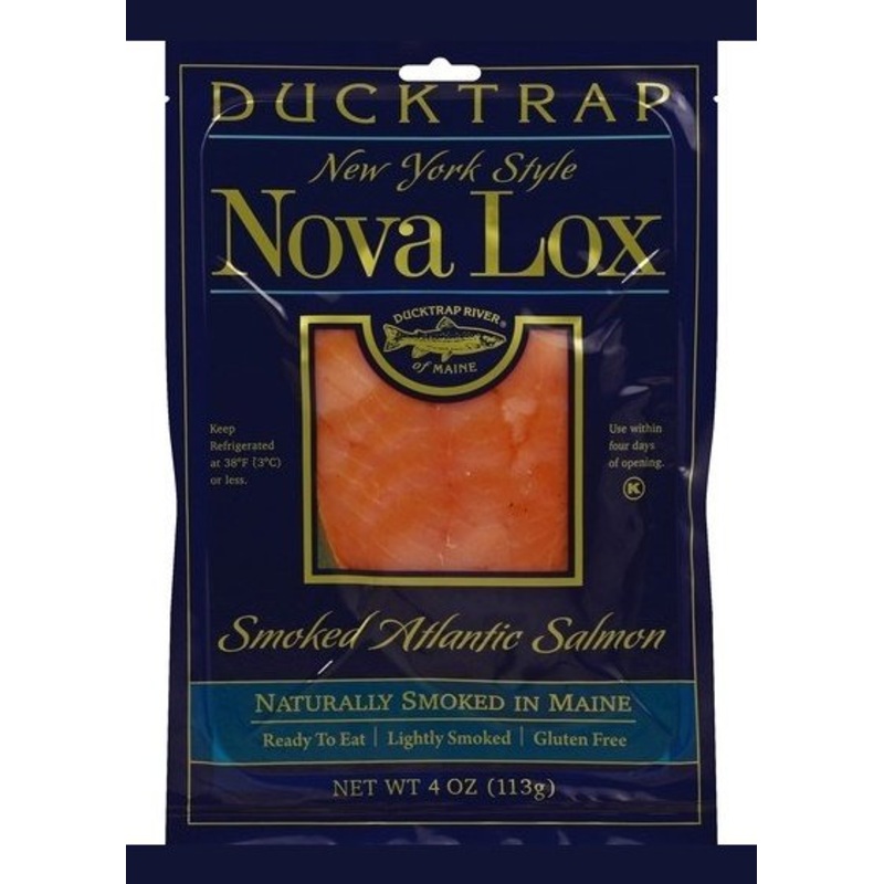 DUCKTRAP Smoked Atlantic Nova Lox Salmon
