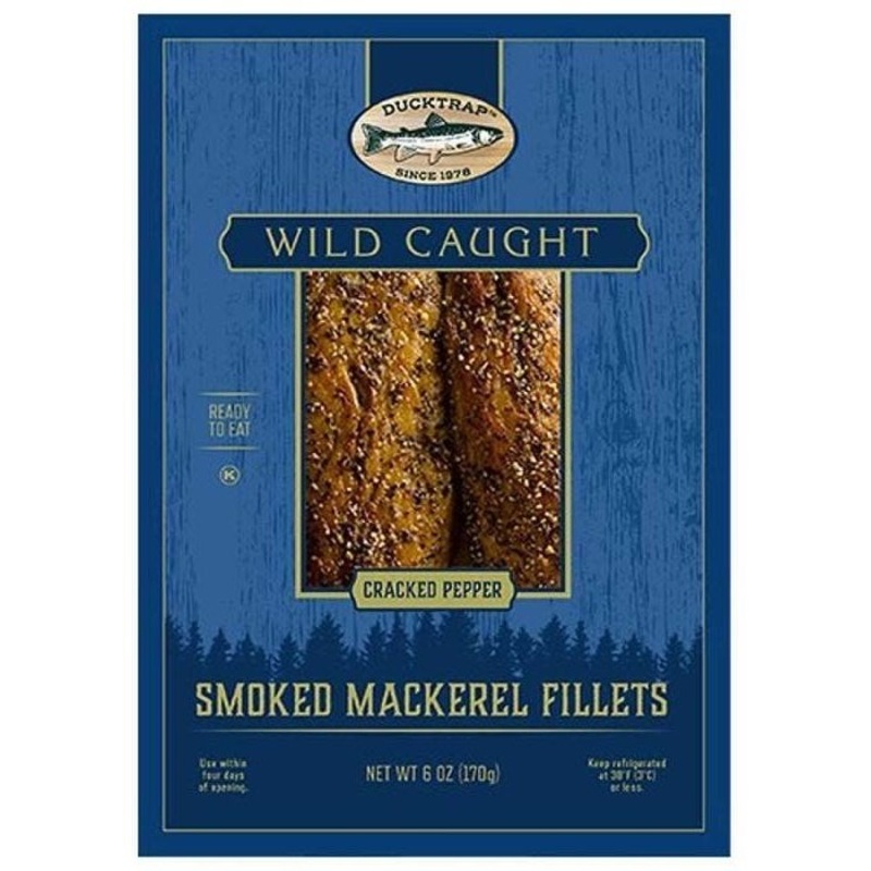 DUCKTRAP Smoked Pepper Mackerel