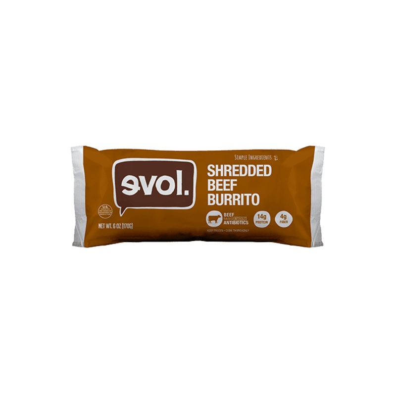 EVOL Shredded Beef Burrito