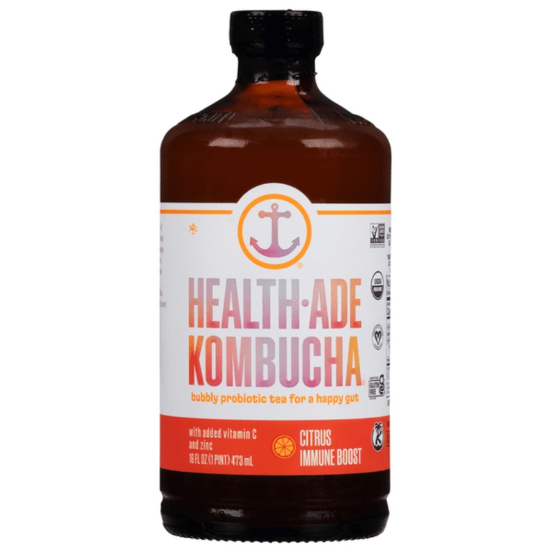 HEALTH-ADE Citrus Immune Boost Kombucha