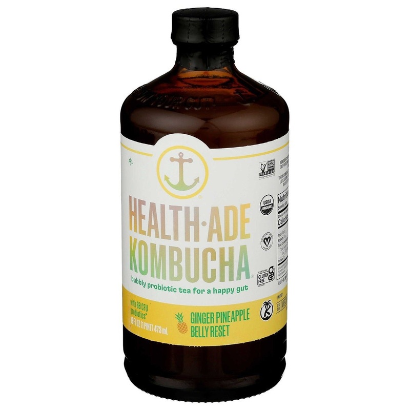 HEALTH-ADE Pineapple Reset Ginger Kombucha