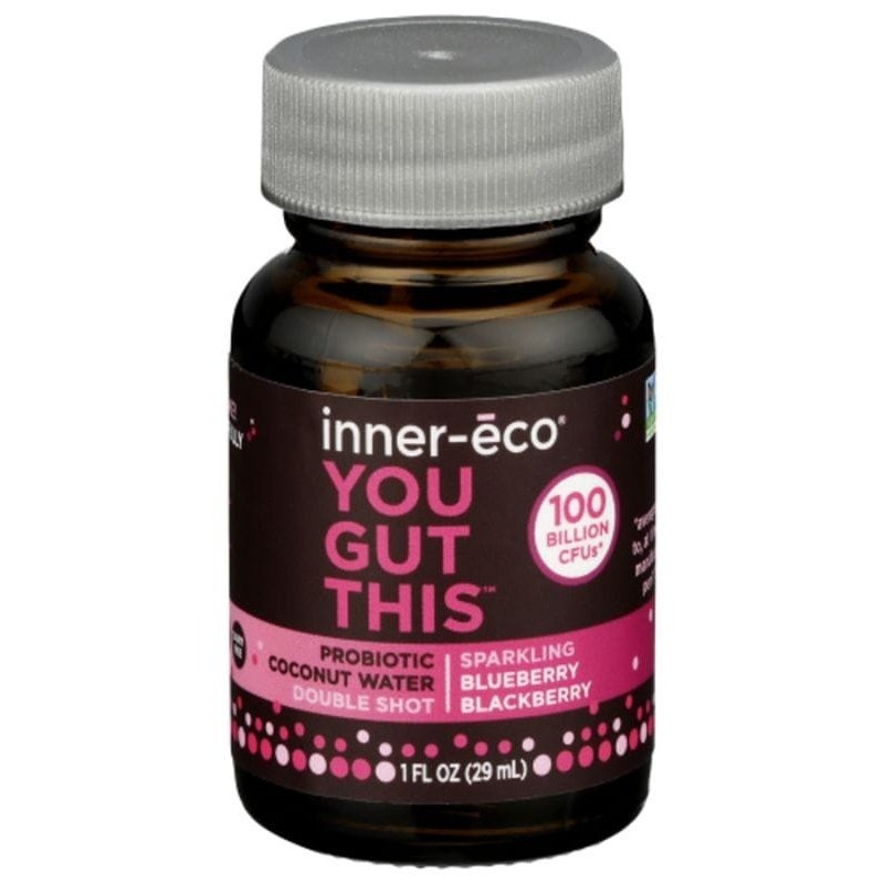 INNER-ECO Sparkling Blueberry-Blackberry Probiotic Shot